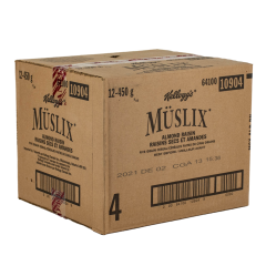 Céréales Muslix raisins et amandes