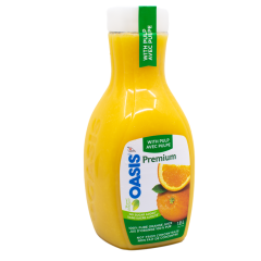 Jus orange avec pulpe premium