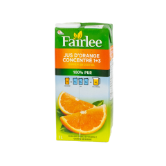 Concentré de jus d'orange 3 + 1