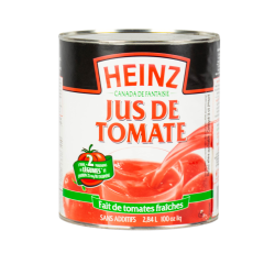 Jus tomate conserve