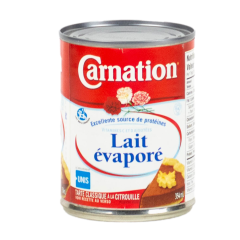 Lait evapore