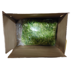 Piment vert émincé 1/4 format 5 KG