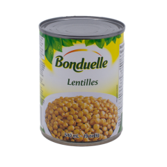 Lentille en conserve