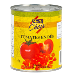 Tomates en dés