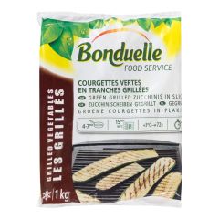 Courgette grillée congelée