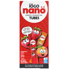 Yogourt tube nano fraise - melon