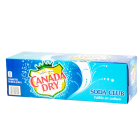 Club soda cannettes bleues