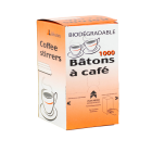 Bâton à café en bois (mince)